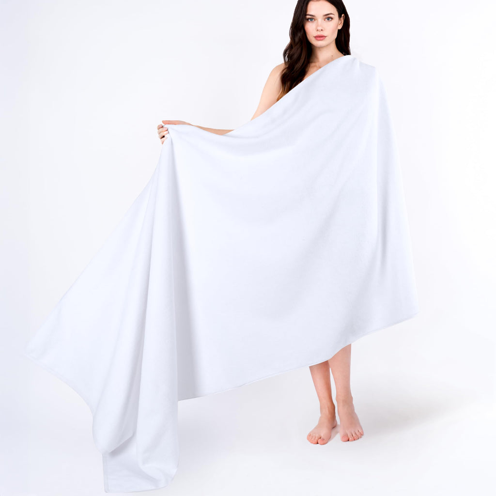 Cotton Paradise 100% Cotton Turkish Towel Set, Soft Absorbent Quick Dry, 6 Piece Towel Set, Beige