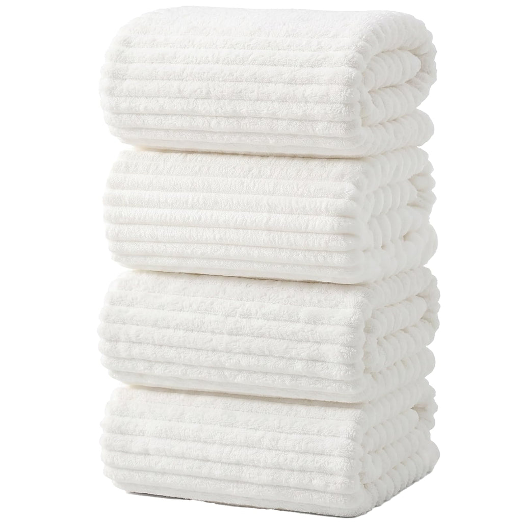 Extra Large Bath Towel Set of 6 (40"x80"),Oversized Bath Sheet Super Soft Highly Absorbent Microfibers Quick Dry Luxury Shower Towel for Bathroom Spa Gym Hotel Yoga (Charcoal Gray, 6Piece)