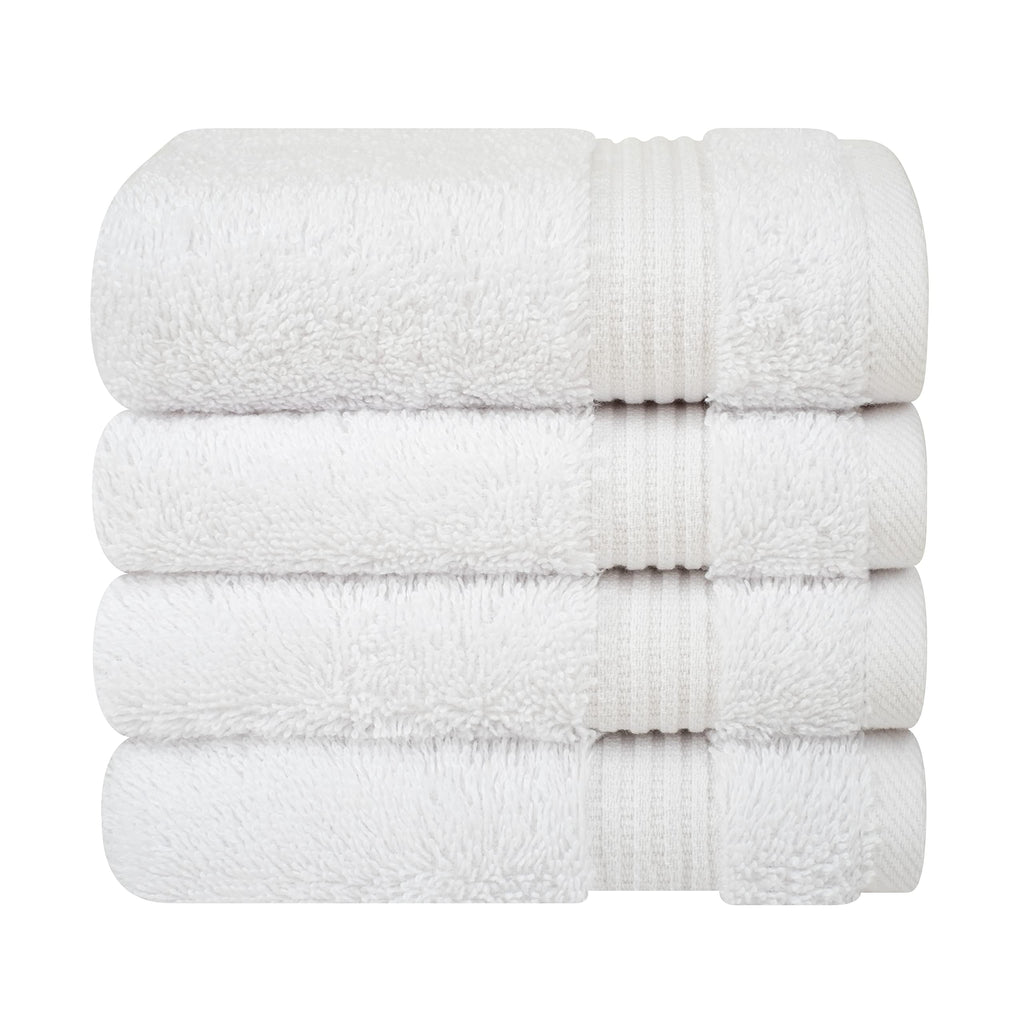 Cotton Paradise 100% Cotton Turkish Towel Set, Soft Absorbent Quick Dry, 6 Piece Towel Set, Navy Blue