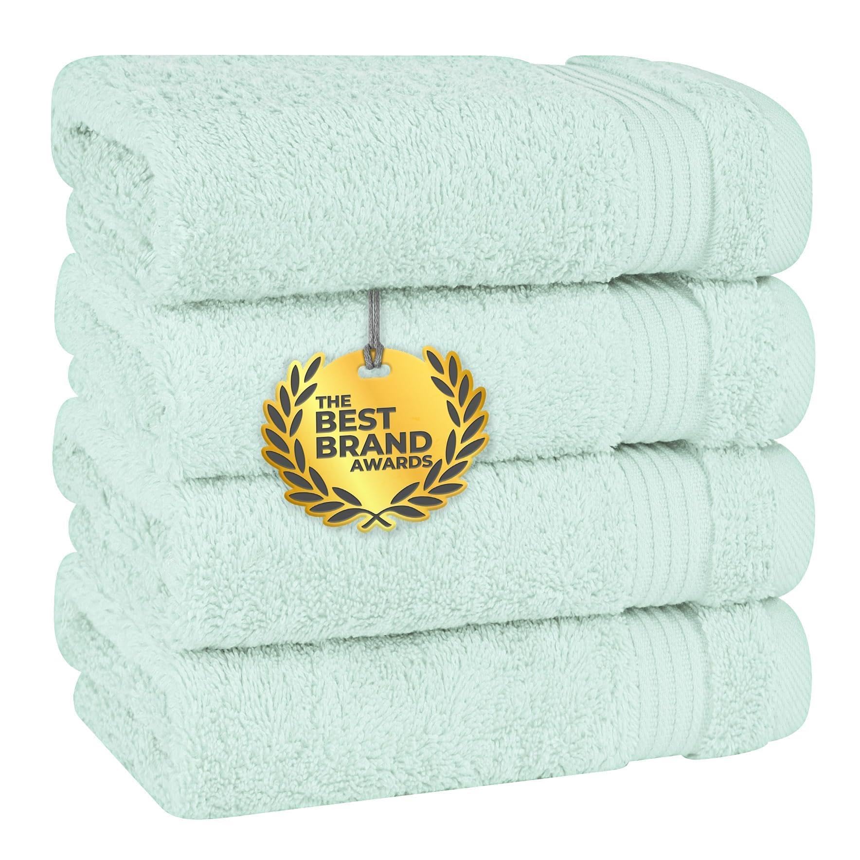 Cotton Paradise 100% Cotton Turkish Towel Set, Soft Absorbent Quick Dry, 6 Piece Towel Set, Navy Blue
