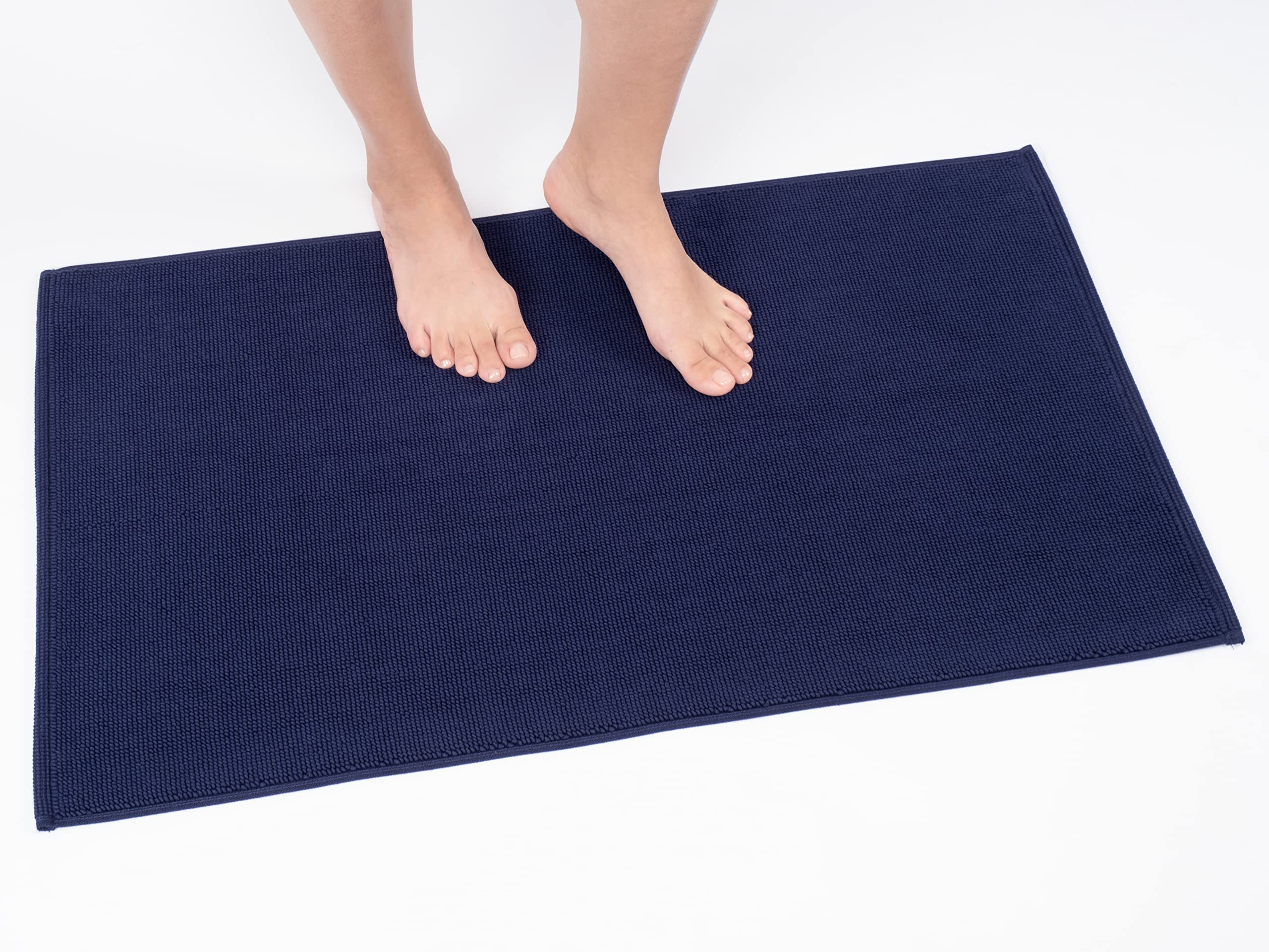 Cotton Paradise 100% Cotton Turkish Towel Set, Soft Absorbent Quick Dry, 6 Piece Towel Set, Navy Blue
