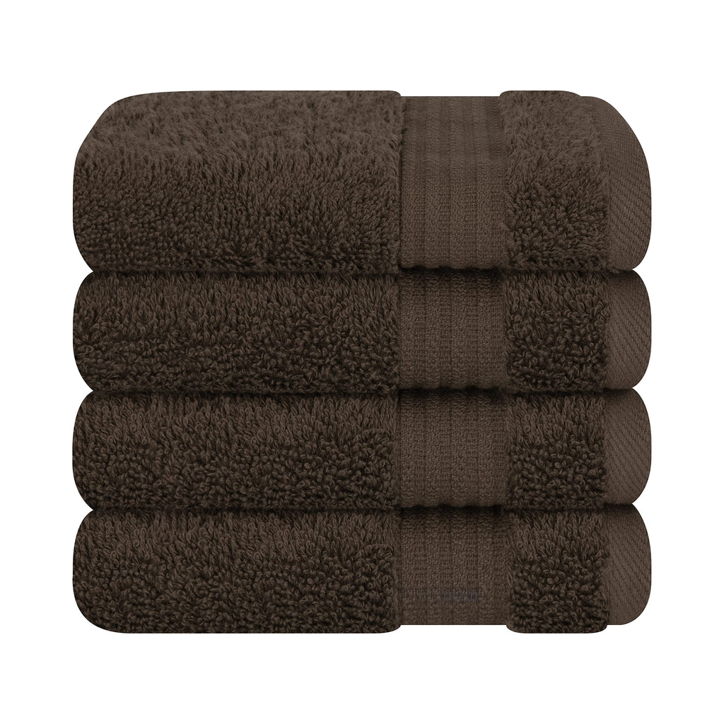 Cotton Paradise 100% Cotton Turkish Towel Set, Soft Absorbent Quick Dry, 6 Piece Towel Set, Navy Blue