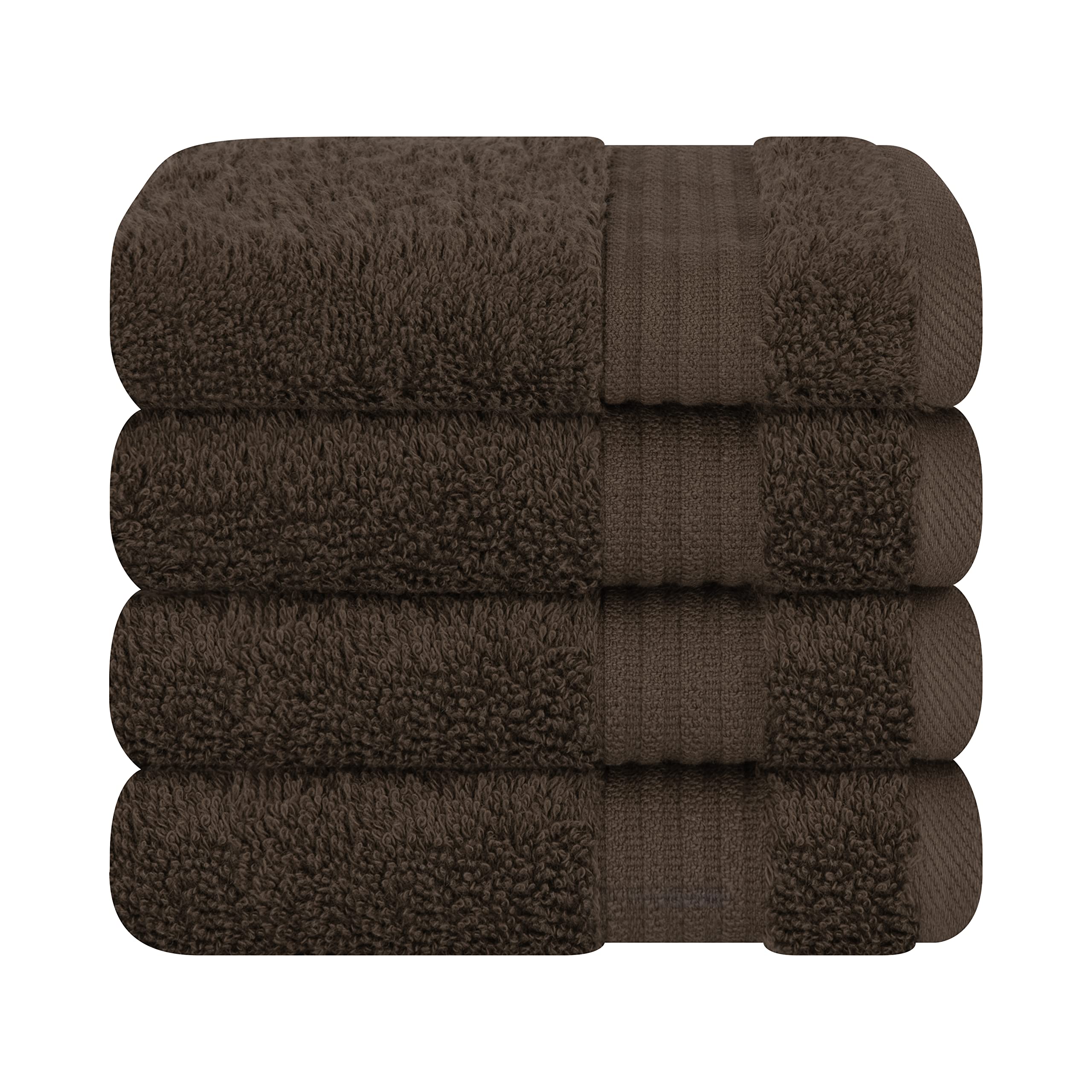 Cotton Paradise 100% Cotton Turkish Towel Set, Soft Absorbent Quick Dry, 6 Piece Towel Set, Navy Blue