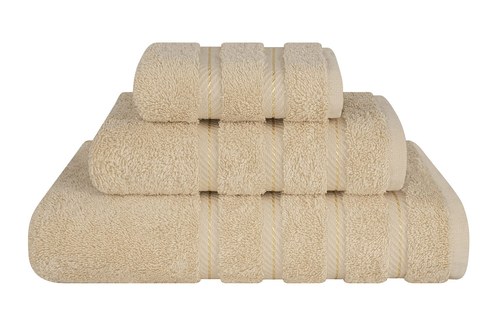American Soft Linen Luxury 6 Piece Towel Set, 2 Bath Towels 2 Hand Towel 2 Washcloths, 600 GSM 100% Cotton Turkish Towels for Bathroom, Black Towel Sets