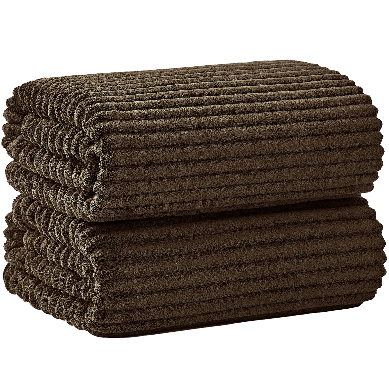 Extra Large Bath Towel Set of 6 (40"x80"),Oversized Bath Sheet Super Soft Highly Absorbent Microfibers Quick Dry Luxury Shower Towel for Bathroom Spa Gym Hotel Yoga (Charcoal Gray, 6Piece)