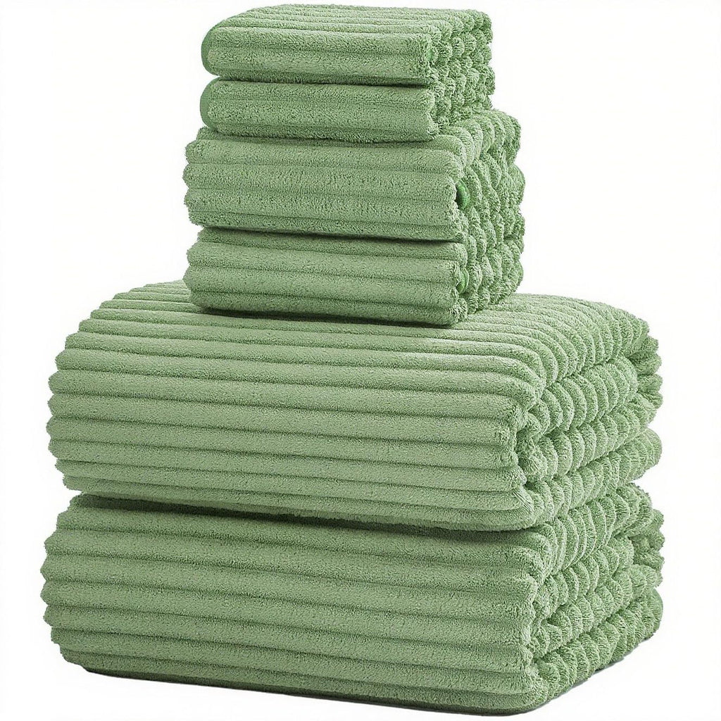 Extra Large Bath Towel Set of 6 (40"x80"),Oversized Bath Sheet Super Soft Highly Absorbent Microfibers Quick Dry Luxury Shower Towel for Bathroom Spa Gym Hotel Yoga (Charcoal Gray, 6Piece)