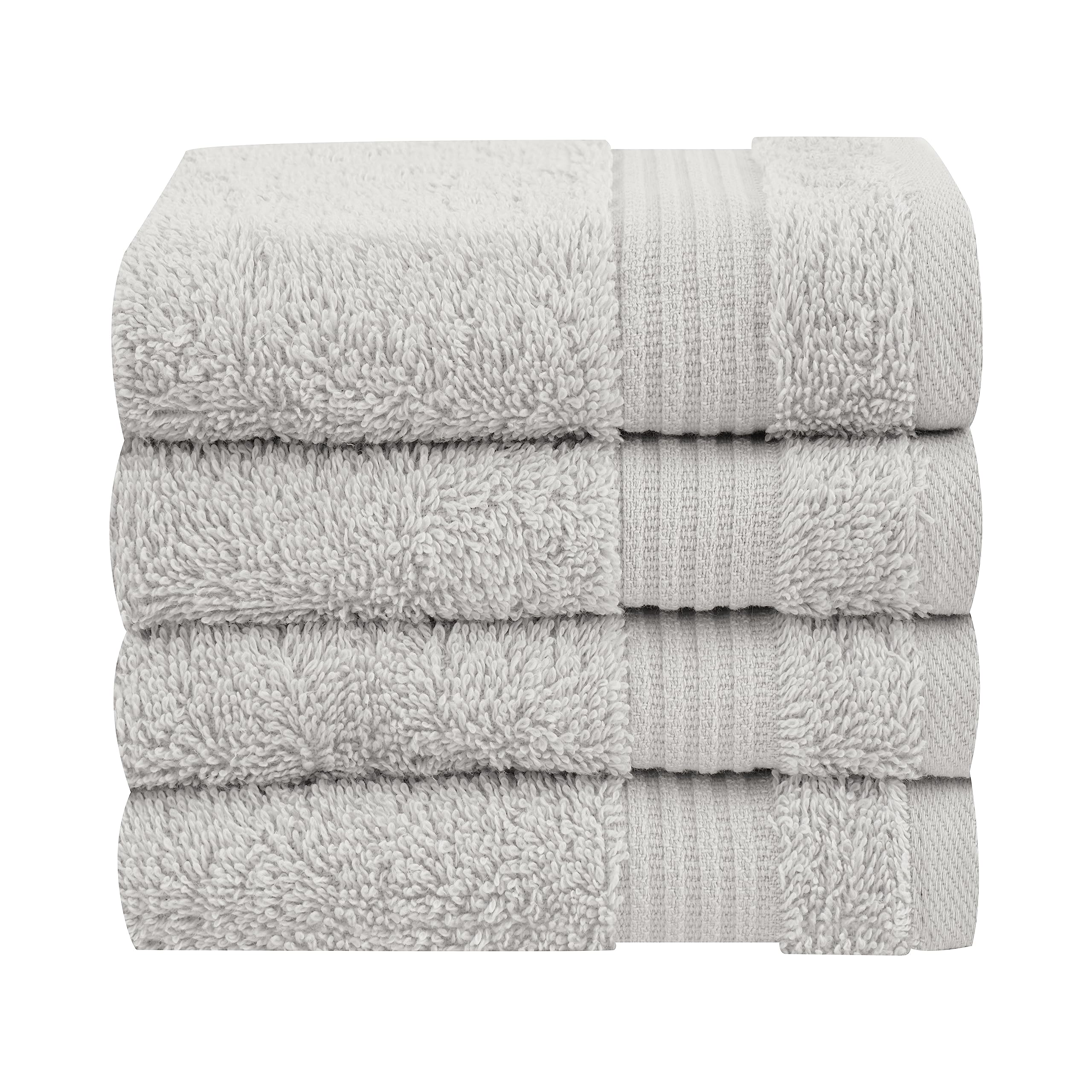 Cotton Paradise 100% Cotton Turkish Towel Set, Soft Absorbent Quick Dry, 6 Piece Towel Set, Beige