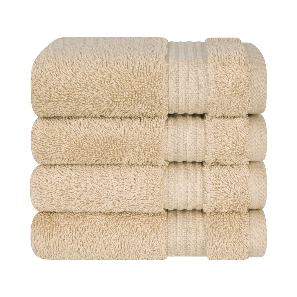 Cotton Paradise 100% Cotton Turkish Towel Set, Soft Absorbent Quick Dry, 6 Piece Towel Set, Navy Blue