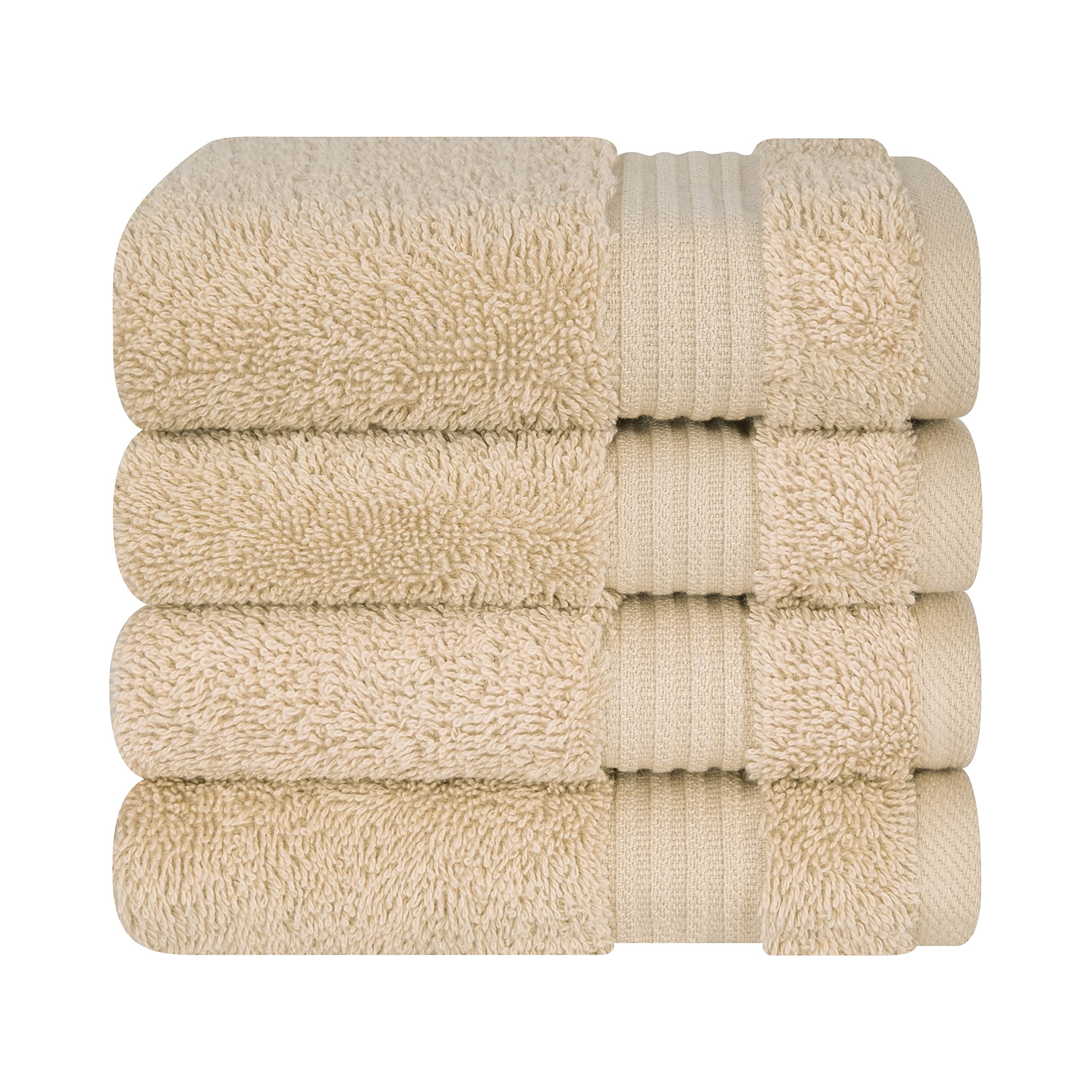 Cotton Paradise 100% Cotton Turkish Towel Set, Soft Absorbent Quick Dry, 6 Piece Towel Set, Navy Blue