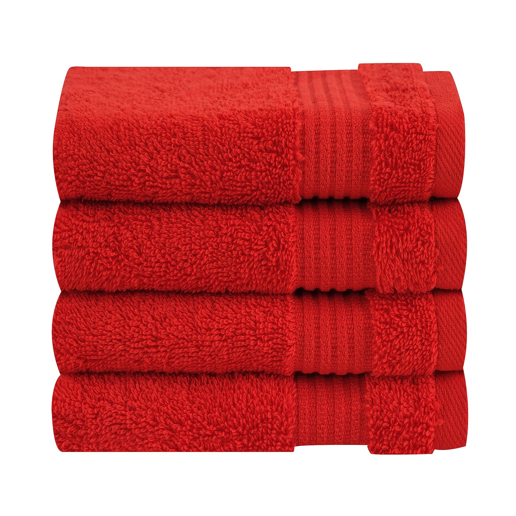 Cotton Paradise 100% Cotton Turkish Towel Set, Soft Absorbent Quick Dry, 6 Piece Towel Set, Navy Blue