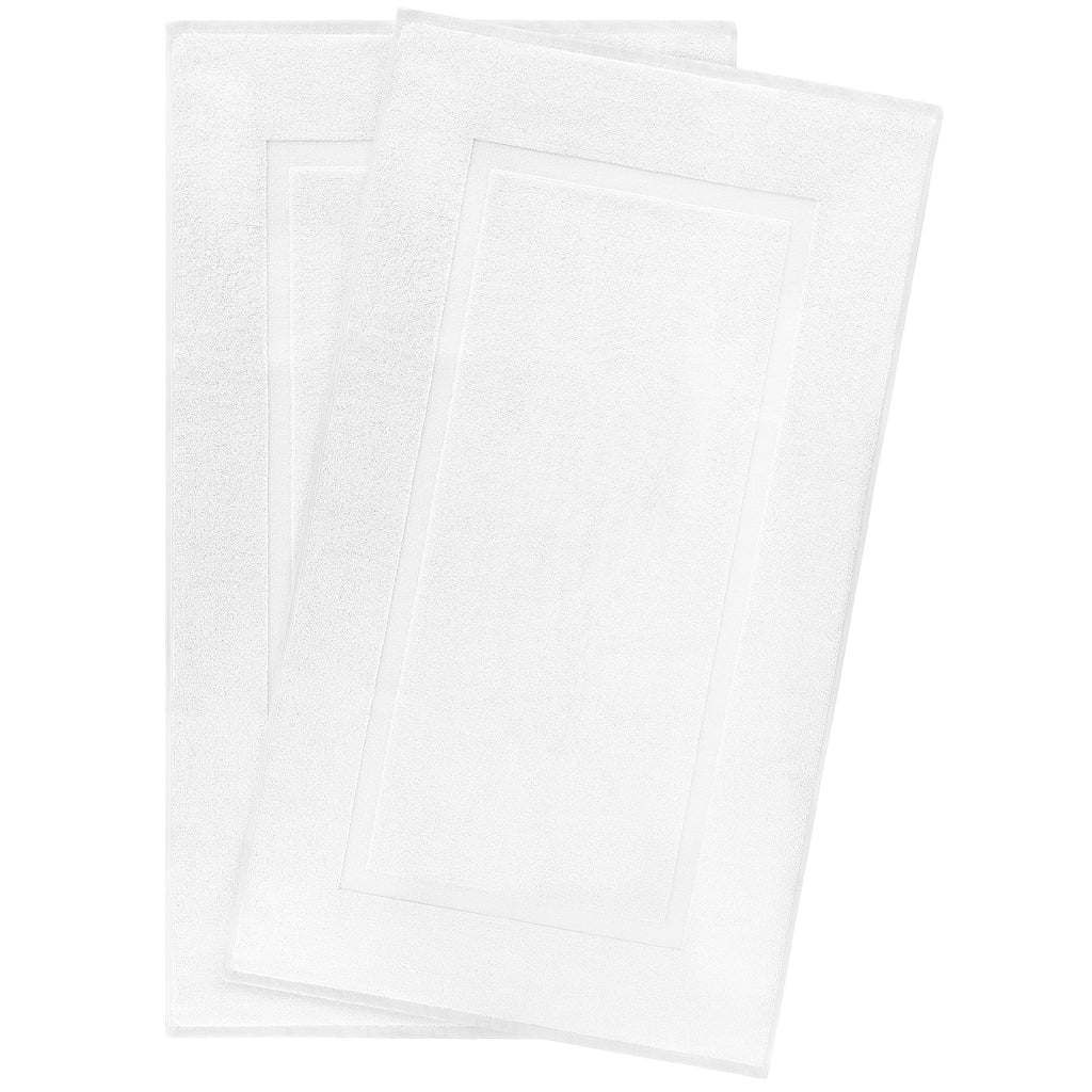 Cotton Paradise 100% Cotton Turkish Towel Set, Soft Absorbent Quick Dry, 6 Piece Towel Set, Snow White